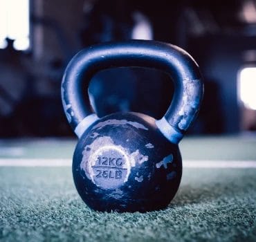 Kettlebell closeup at Olde Town Athlete